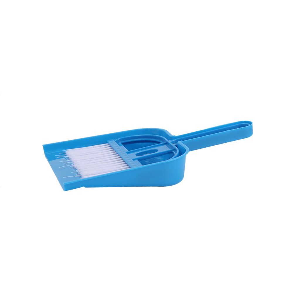 Mini Desk Broom Set Cleaning Brush Small Broom Dustpans Set Desktop Keyboard Sweeper Garbage Cleaning Shovel Home Cleaning Tools: Candy Blue
