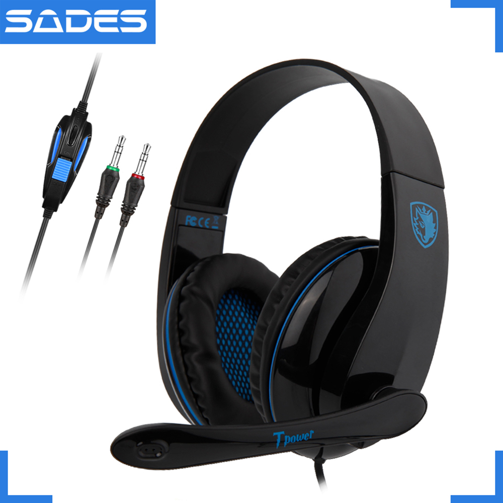 SADES TPOWER Entry Level Gaming Headset Draagbare Muziek/Gaming Hoofdtelefoon Stereo Sound Voice control