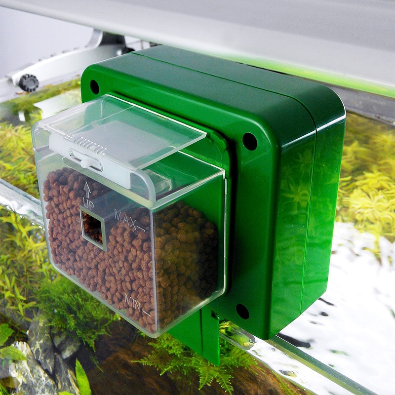 Automatische feeder digitale tropische vissen voedsel auto dispenser aquarium fish 24 uur 6 feed keer