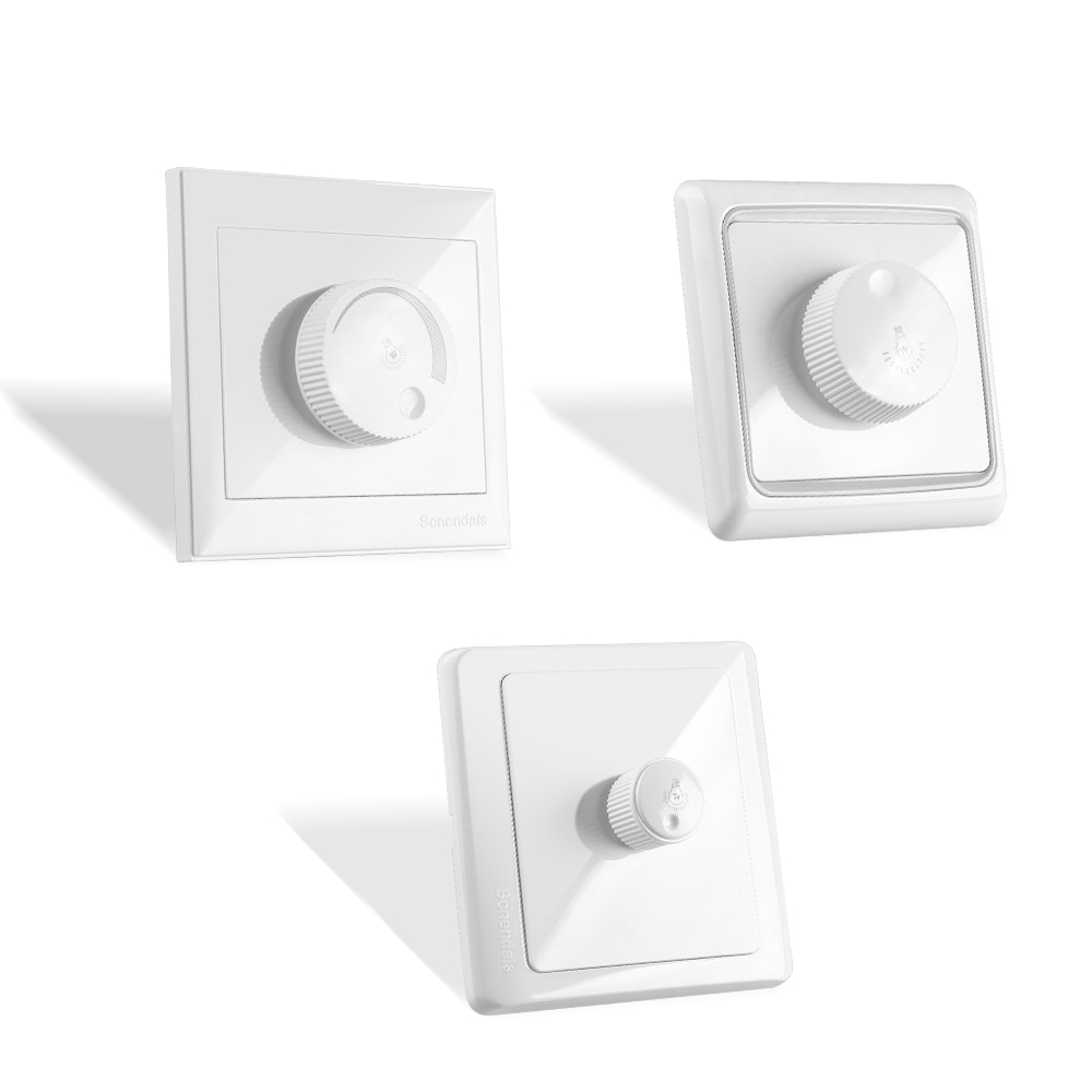 220V LED Dimmer Switch 300W 600W 1000W Brightness Controller For Adjustable Led Light Dimmable Panel Downlight Spotlight