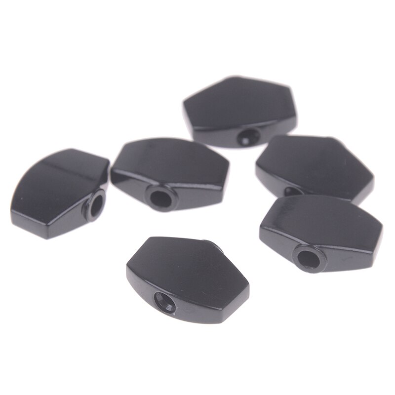 1 set gitaar stempennen akoestische klassieke knoppen stemmechanieken vervangende knop zinklegering handvat gitaar onderdelen accessoires