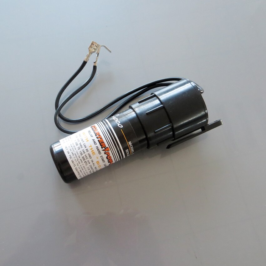 1PC X Motor Run capacitors Supco SPP5 Solid State HVAC Relay & Hard Start Capacitor Pow-R-Pak Boost HS600