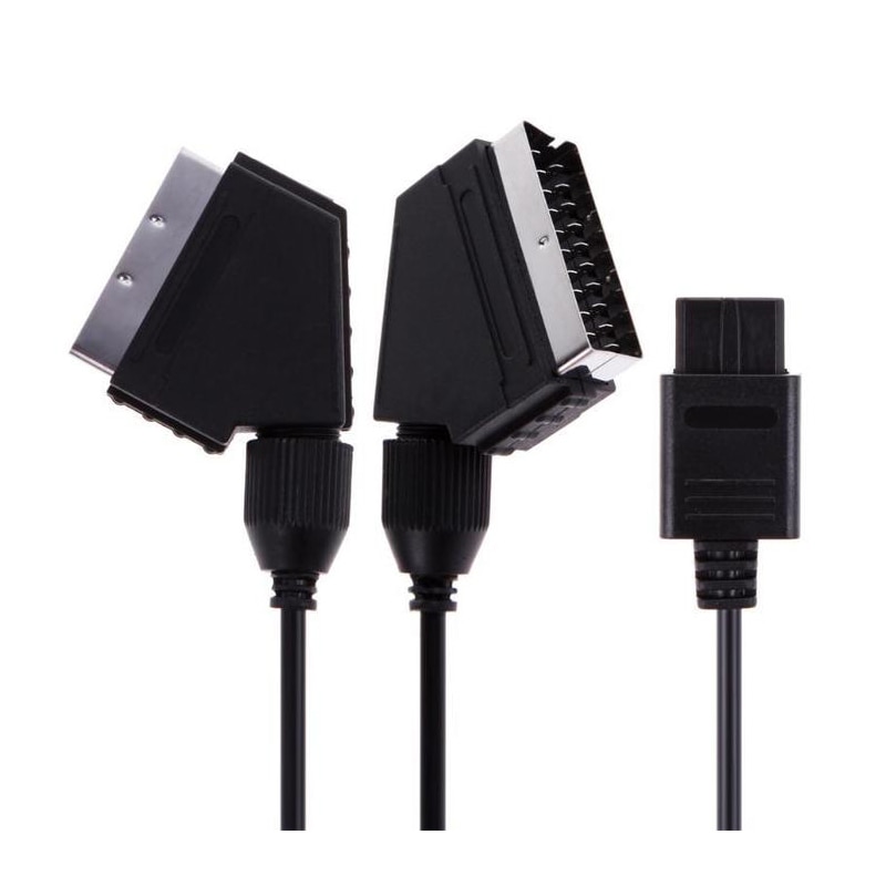RGB SCART AV Kabel Blei Kabel für SNES Gamecube N64 NTSC Konsole retro Spielen