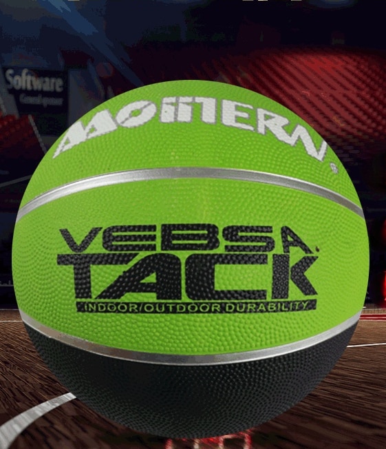 School Rubber Basketball No. 7 Foreign Advertising Rubber Basketball Youth Student Basketball