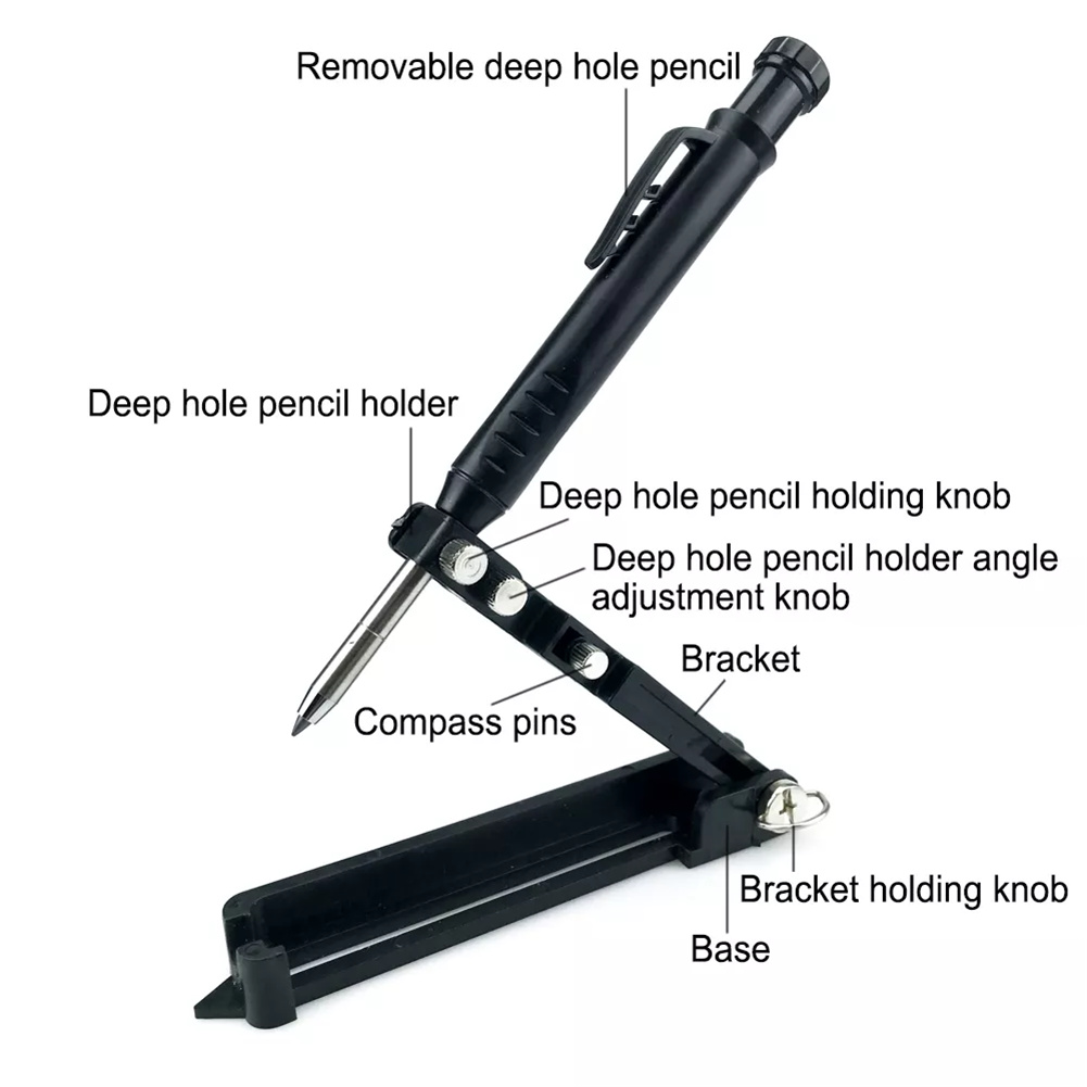 Multi-function Scribing Tool Adjustable Profile Scribing Ruler Contour Gauge Woodworking Compass ToolDropshipping