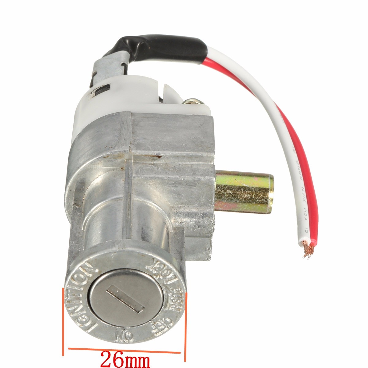 Hoge Prestaties Universele Batterij Chager Mini Slot met 2 sleutels Voor Motorfiets Elektrische Fiets Scooter E-bike Elektrische Lock