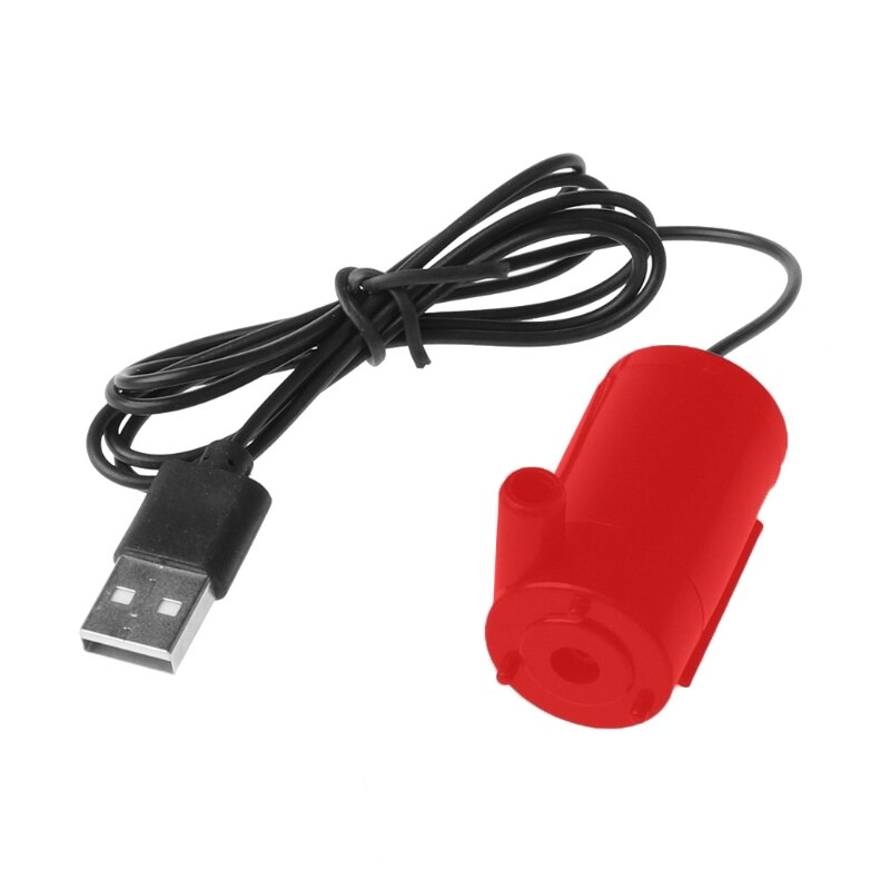 Micro Dompelpomp Fish Tanks Aquarium Usb Aangedreven Dc 5V 2-3L/Min Mini Motor Water-Pomp accessoires