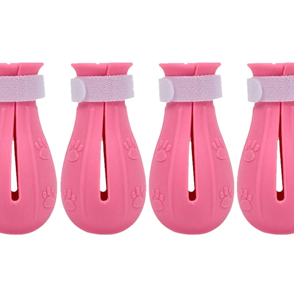 Siliconen Kat Anti-Kras Schoenen Voor Katten Verstelbare Pet Kat Laarzen Snijden Nagels Kat Claw Paw Cover Protector Pet grooming