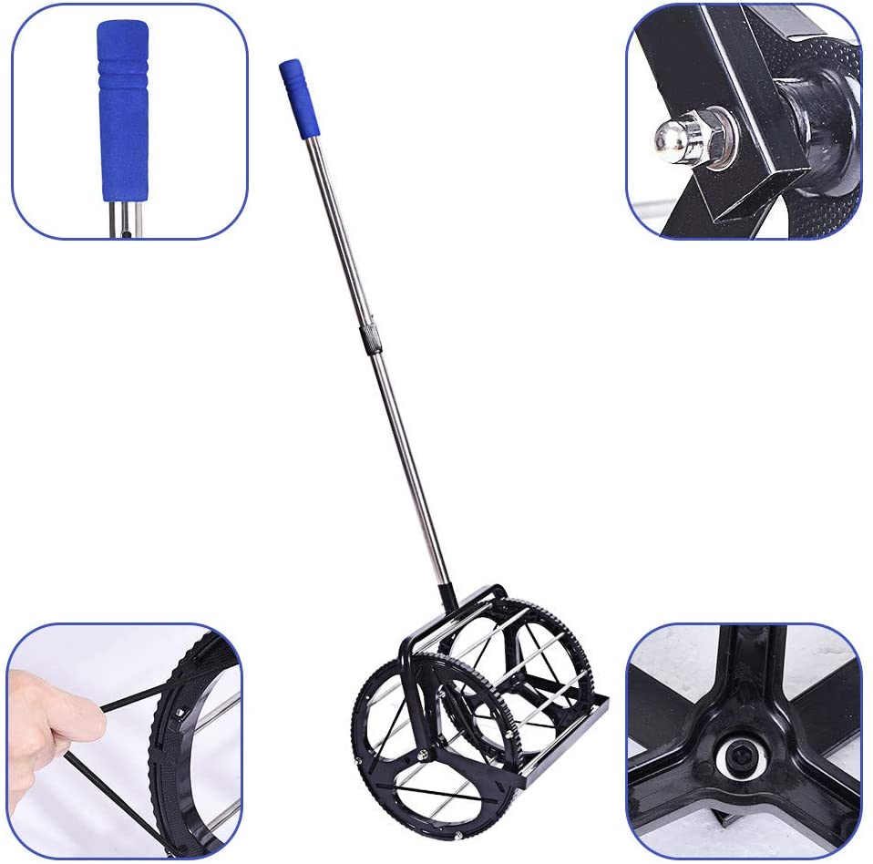 Recogedor automático de pelotas de tenis, accesorio de rodillo de bolas, recogedor de cortacésped, tolva, Retriever