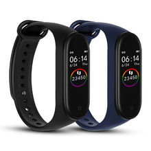 M4 Smart Horloge Armband Band Fitness Tracker Waterdichte Sport Polsband M4 Armband Kleur Screen Slimme Band Voor Iphone Xiaomi