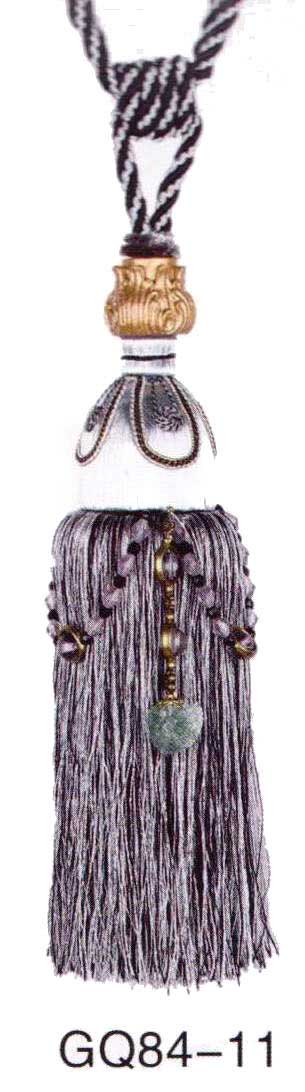 Extremely Decoration Luxury Beaded Tiebacks Home Decor Tassel Window Handmade Knitted Hanging Ball Tape Tassel Curtain Tie Back: 8