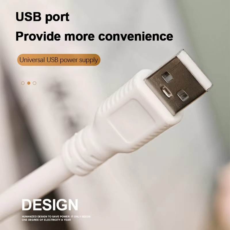 USB Reading Night Lights LEDs Super Bright Book Light 5V Flexible Table Lamp Touch Switch Dimming For Laptop Notebook PC Compute