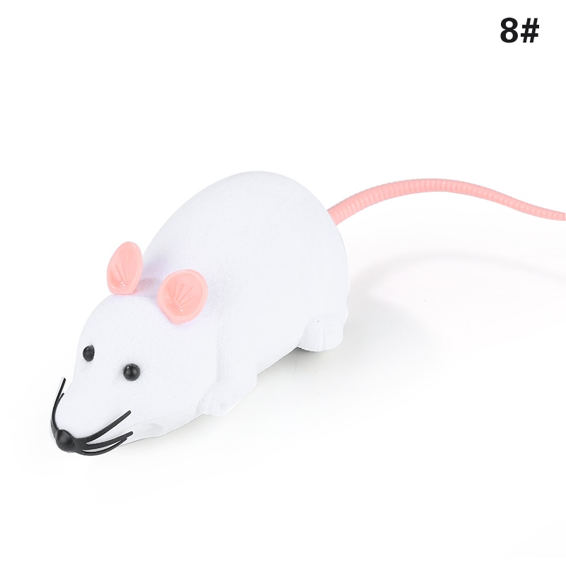 Kattleksak gatos fjärrkontroll brun råtta mus leksak för katt kattunge hund husdjursnyhet bärbar игрушки для кошек: H