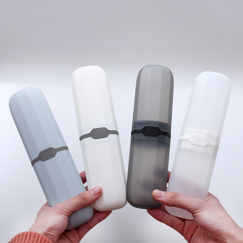 Reizen Tandenborstel Geval Rekbaar Tandpasta Houder Container Anti Bacteriële Verstelbare Box 2019ing