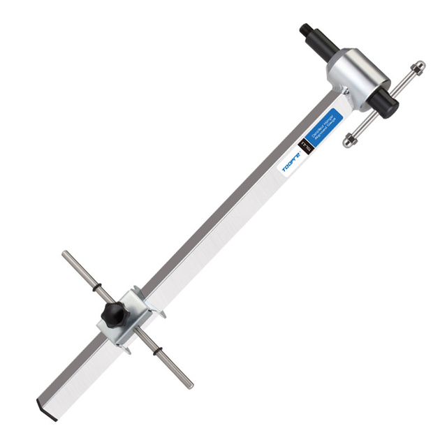 TOOPRE-medidor de alineación de suspensión de cambio trasero de bicicleta, herramienta de enderezamiento de aleación de aluminio para bicicleta de montaña y carretera, rueda de 20-29 pulgadas: Blanco