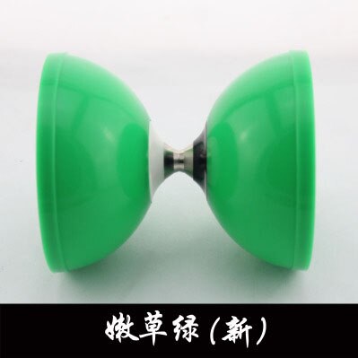 120mm*140mm 246g YOYO 3 Bearing Diabolo Set Metal Head Sticks Grade Chinese Kong Zhu: Green