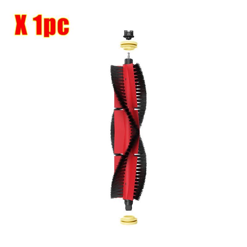 Cepillo lateral para Xiaomi MI Roborock S5 Max S6 Pure MaxV S55, accesorios para Robot aspirador, paño de mopa, filtro HEPA, cepillo principal: Chocolate