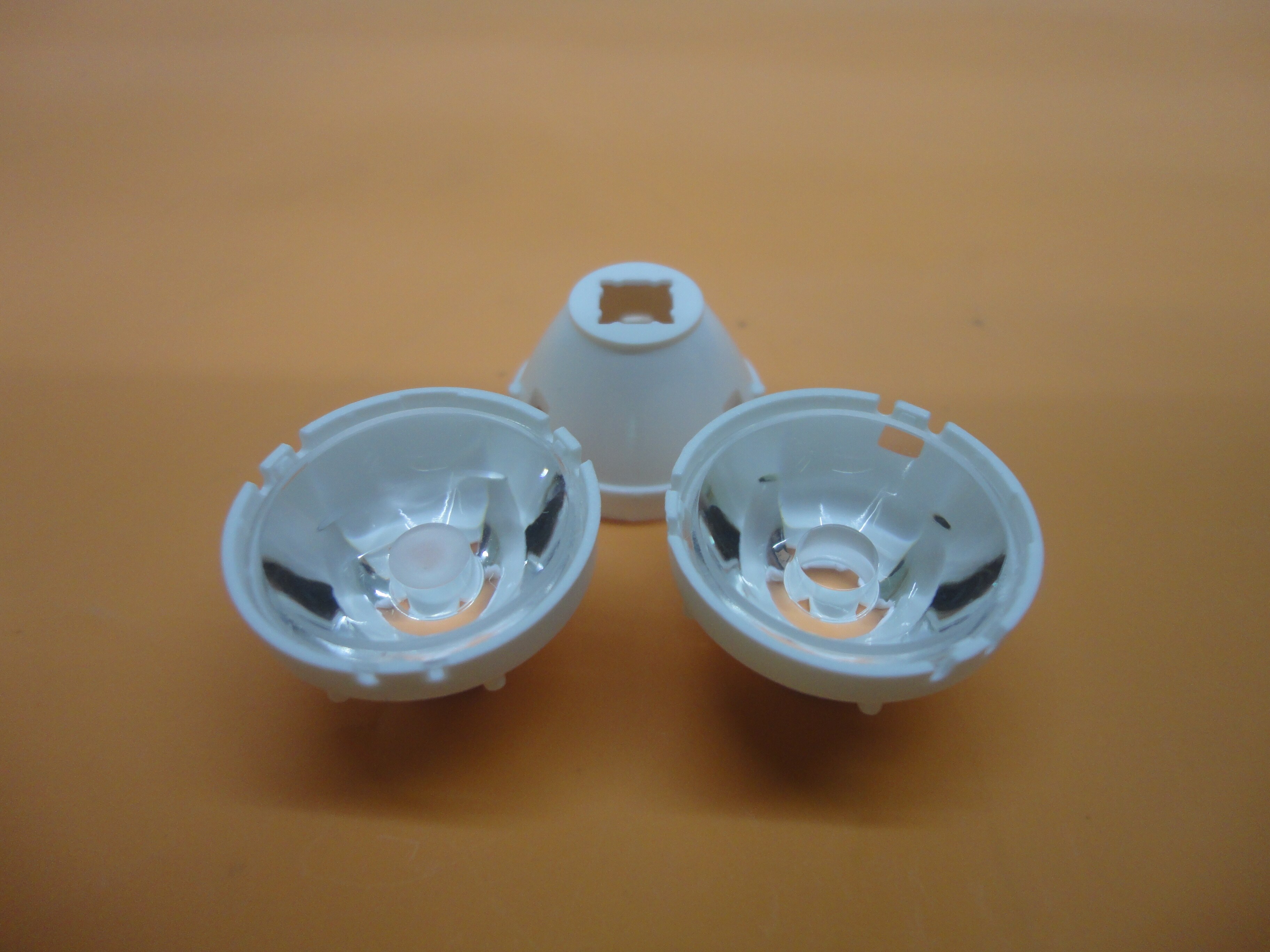 Riem base-CREE lens Diameter 21mm 10 graden condensorlens XLamp XM-L LED lens Reflector Collimator (20 stuks/partij)
