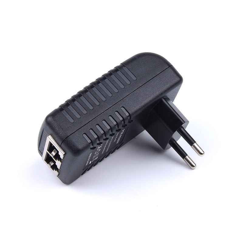 VERYSMART Eu or US plug Power over Ethernet Power Supply with AC 100~240V 50/60Hz Input to DC 12V Output + PoE Injector