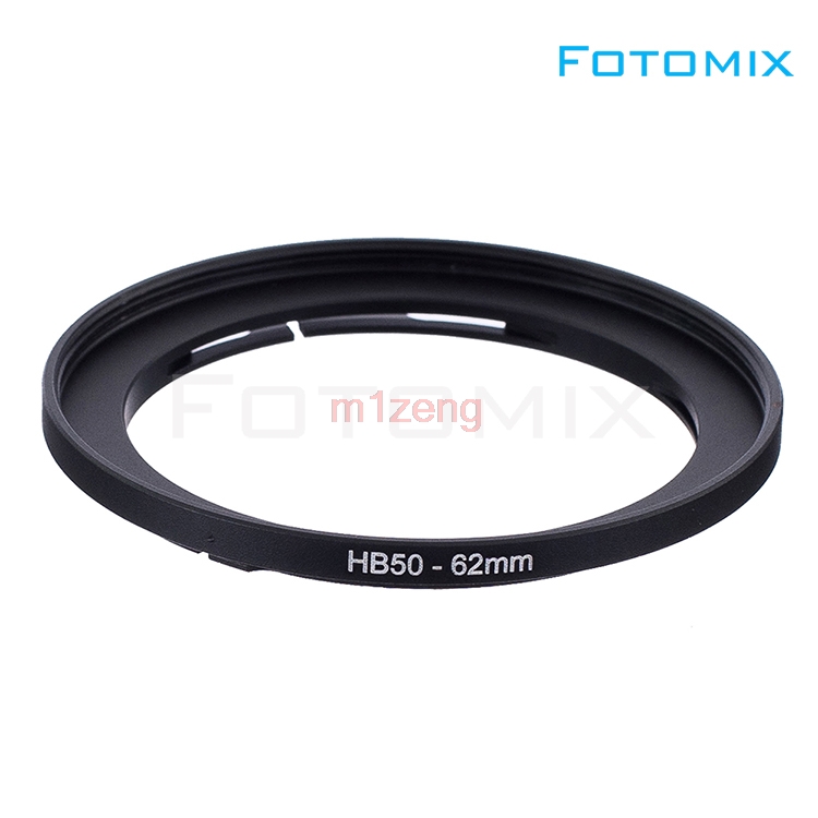 B50/HB50-52/55/58/62/67/72/77/82mm Bayonet Step Up Screw lens Filter Thread adapter for Hasselblad Bay 50 camera