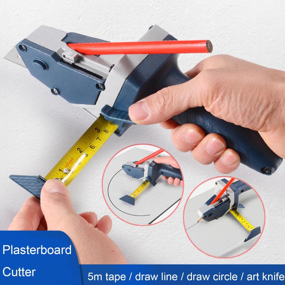 Hardware Tool Lightweight Gypsum Board Cutter Precise Positioning Widely Used Multi-purpose Gypsum Board Cutting For Household