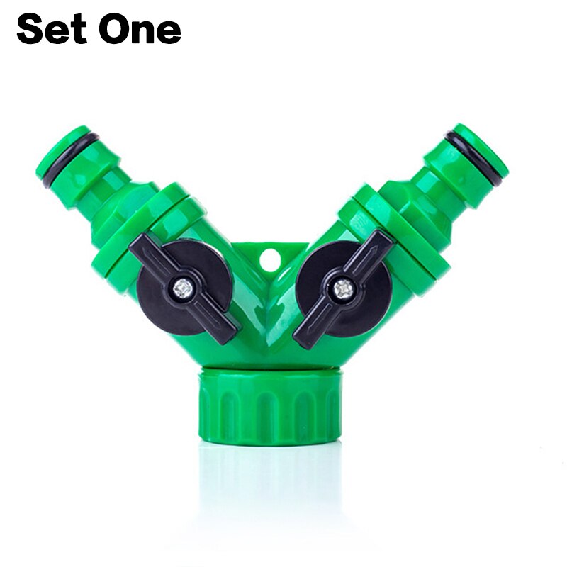 Automatic Electronic LCD Display Home Solenoid Valve Water Timer Garden Plant Watering Timer Irrigation Controller System: Set One