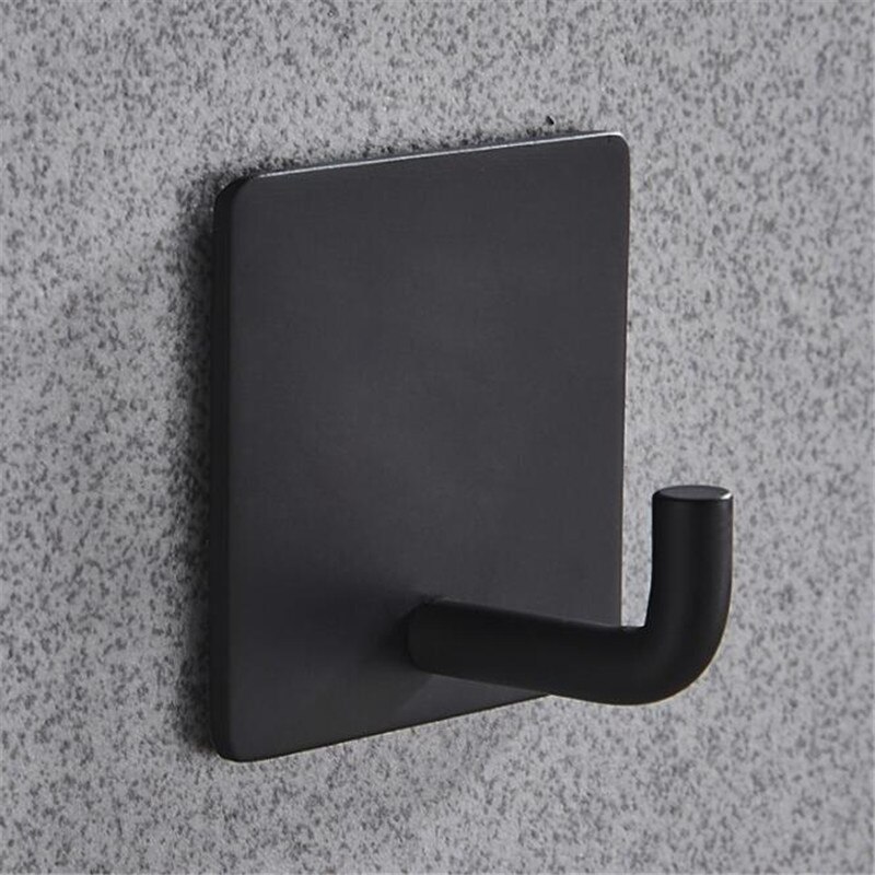 1 Piece Stainless Steel Single Hook Kitchen Bathroom Toilet Towel Rack Clothes Cap Cooking Utensil Hanger