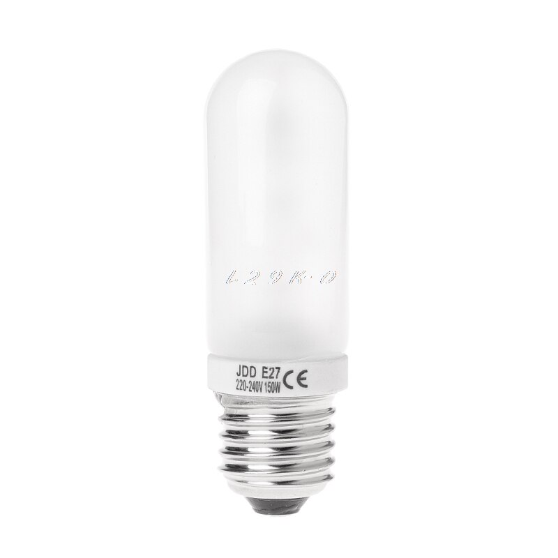 JDD E27 220-240V 150W Studio Photography Flash Bulb Modeling LED Strobe Lamp