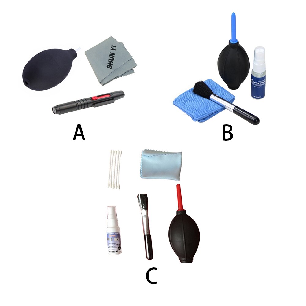 Portable DSLR For Sensor Home SLR Dust Removal Lens Cloth Mobile Phone Camera Cleaning Kit Screen Desk Computer Multifunctional