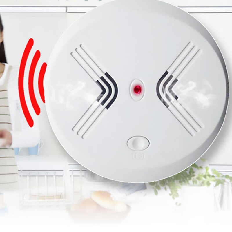Smoke Fire Detectors 433MHz Wireless Detectors Alarm for Wifi GSM PSTN Home Security Alarm System Smoke Alarm Sensors Kits