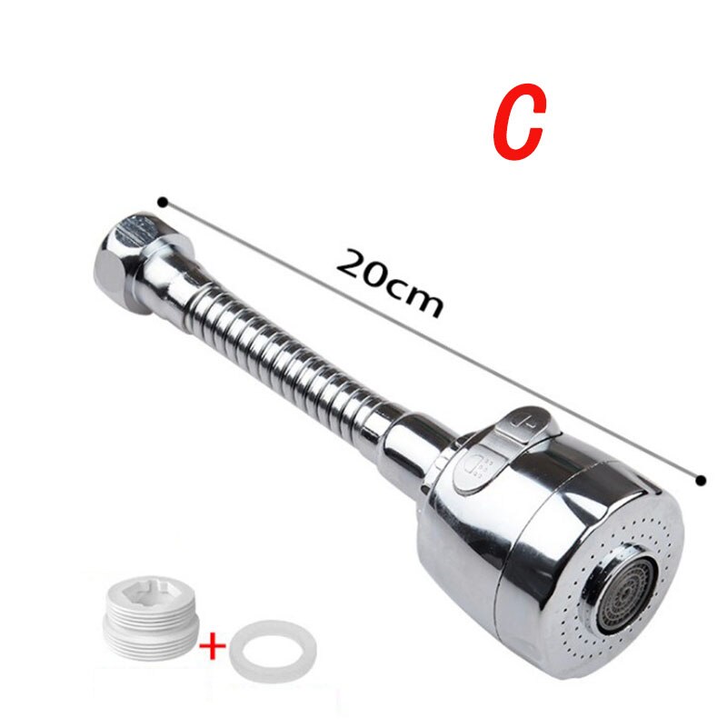 Splash preventer styling tube extended extension second gear sprinkler head: C