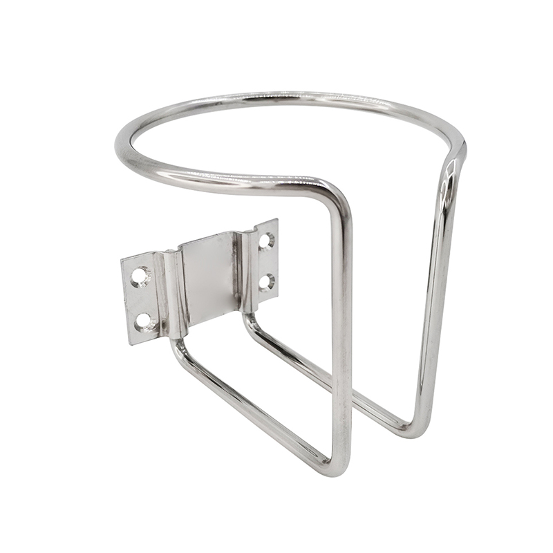Roestvrijstalen Bootring Beker Drinkhouder Universele Drankhouders Voor Scheepsjachtwagen Rv Auto Aanhangwagen Hardware: WHITE