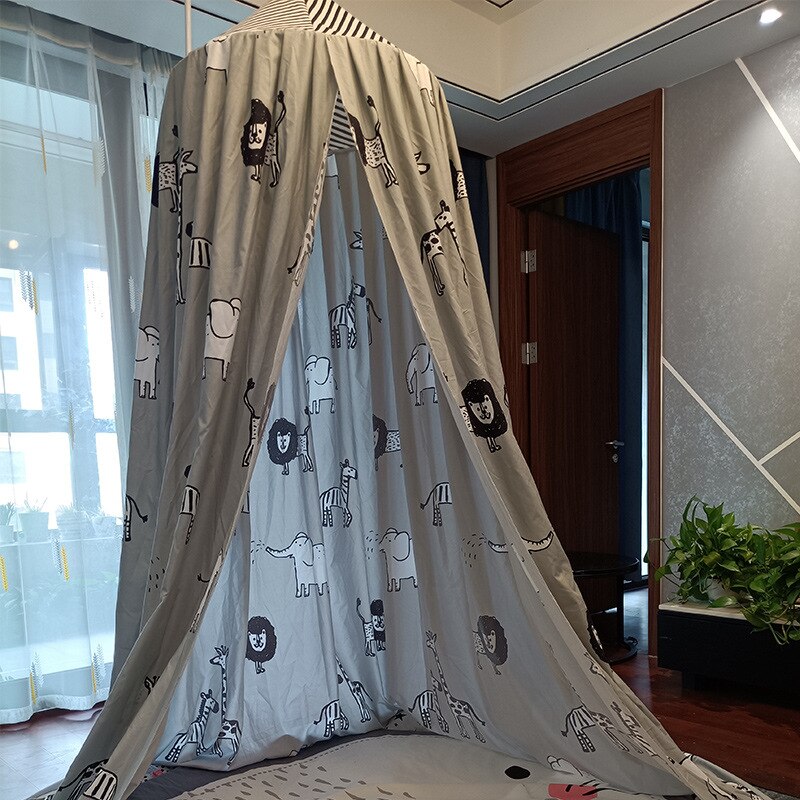 Nordic Stijl Opknoping Prinses Kant Kids Baby Bed Kamer Luifel Klamboe Gordijn Beddengoed Koepel Tent Home Decor: 10