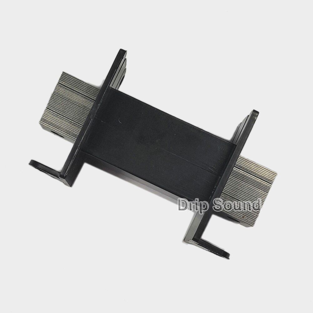 48*32*45mm Plastic Bobbin Wire Coil Winding Frame with Silicon Steel for DIY Amplifier Crossover Inductor