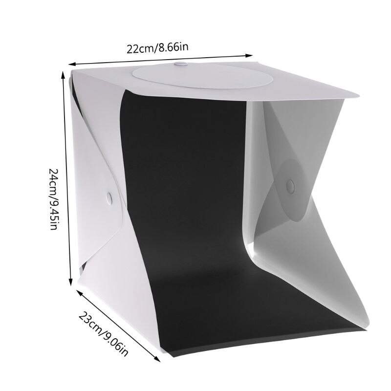 1Set Foldable Photo Shooting Lightbox Tent Dimmable Tabletop Photography Softbox