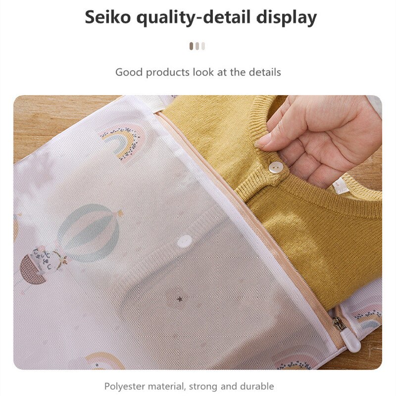 Laundry Washing Bag for Bra Underwear Mesh Polyester Dirty Laundry Basket Wash Bra Bags Storage Lingerie Machine Washing Net Bag