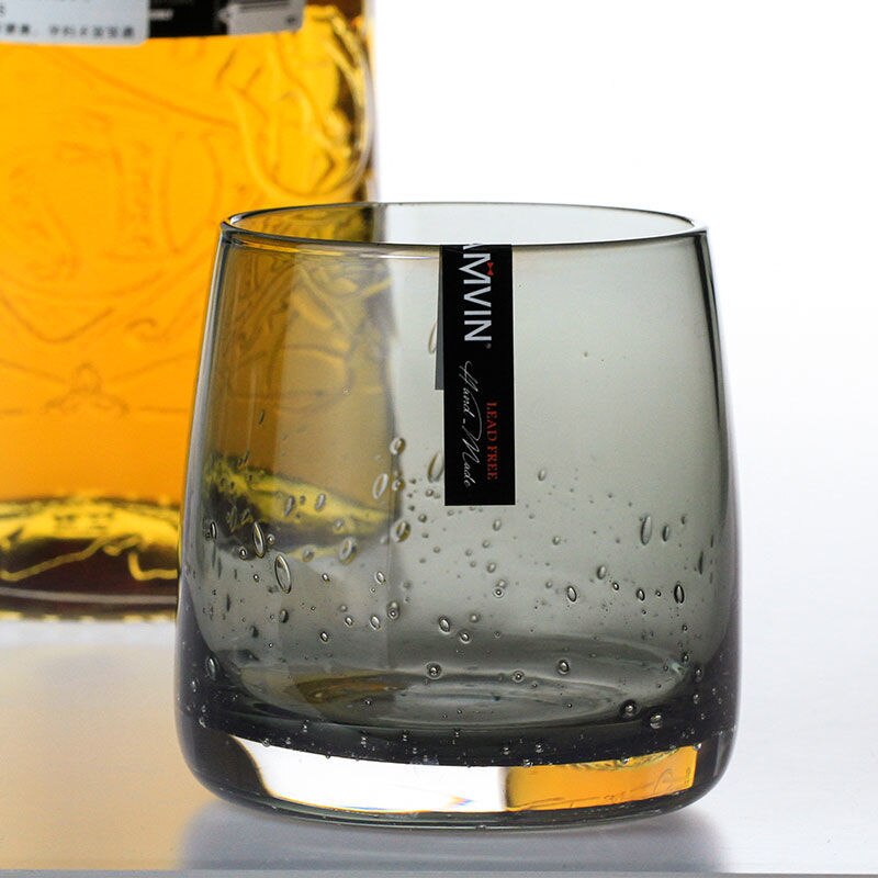 Verre à whisky basalte gris, verre à vin étranger gris 50 degrés, style nordique, verre à shot, tasse à café, verres tequila