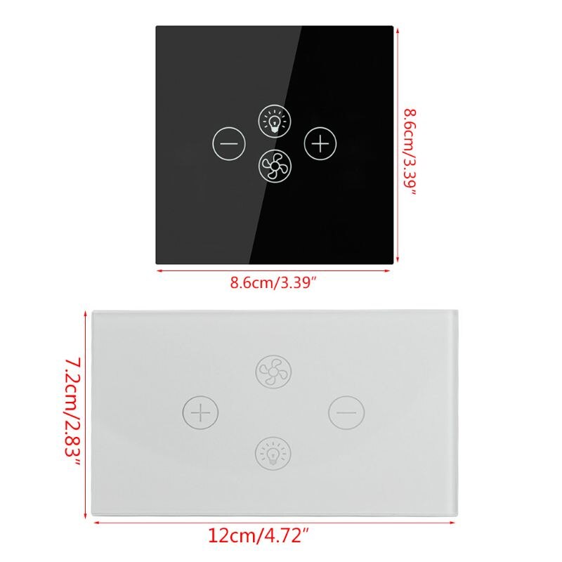 Smart Wifi Fan Lichtschakelaar Eu/Ons Plafond Ventilator Lamp Schakelaar Timer Instelling Molc