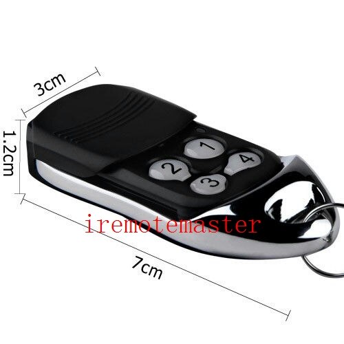 Voor TX2REV / TX4RUNI Compatibel Garage Afstandsbediening Commando Zender