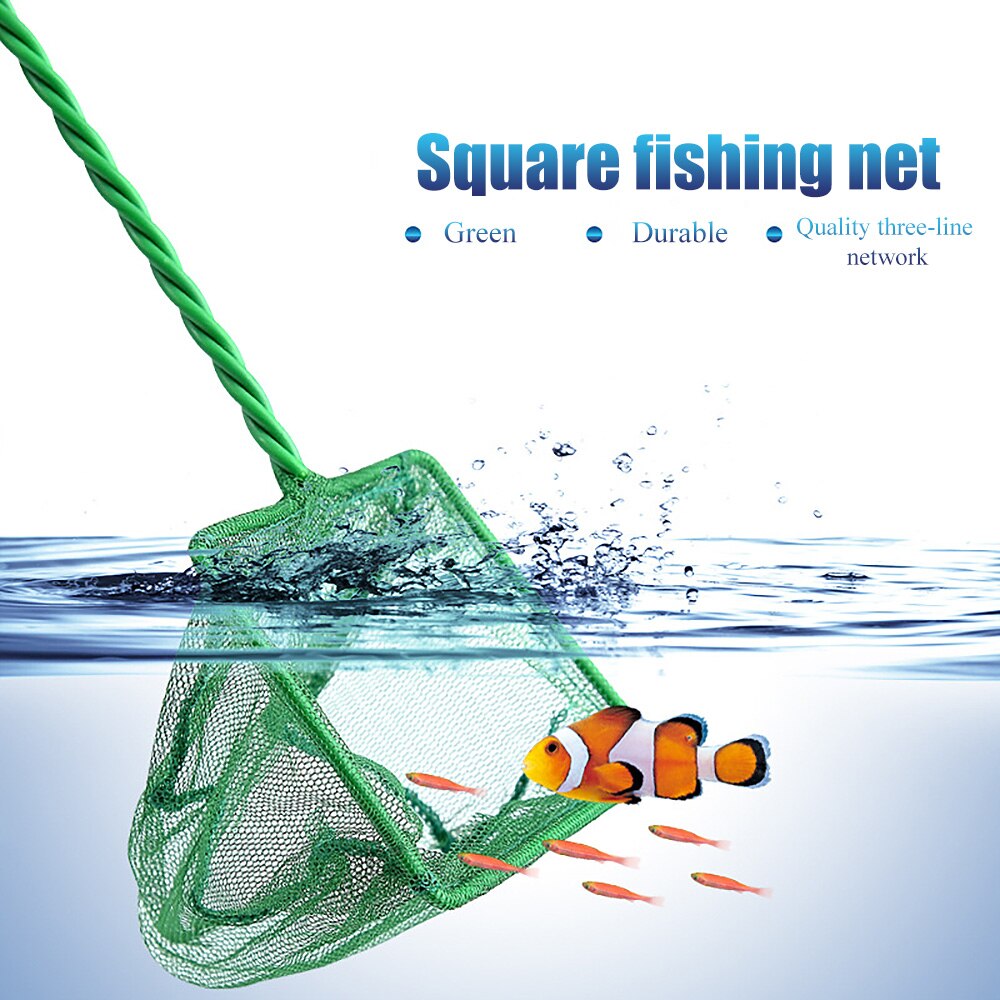 Aquarium Vis Aquarium Aquarium Mesh Met Plastic Handvat Quick Catch Netto Voor Aquarium Aquarium Drijvende Voorwerpen Schoonmaken Tool