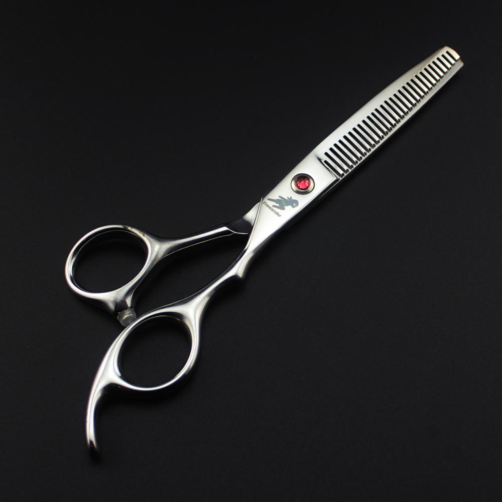 6.0" Silver Japanese Hair Scissors sharp Hairdressing Scissors Shears Hairdresser Shaver Haircut scissors