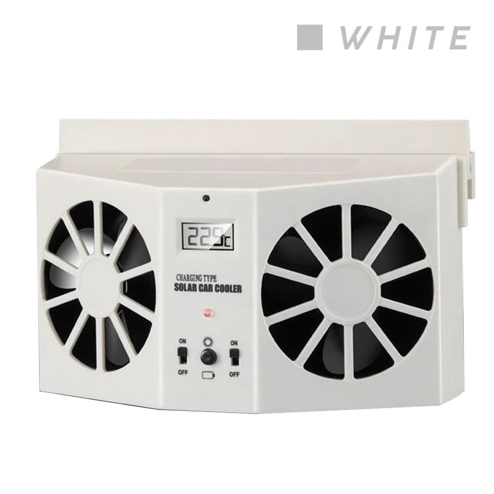Rapid Car Exhaust Fan Ventilation Assisted Cooling Inside The Car Cooling Car Fan Car Solar Car Circulator Exhaust Fan: 02