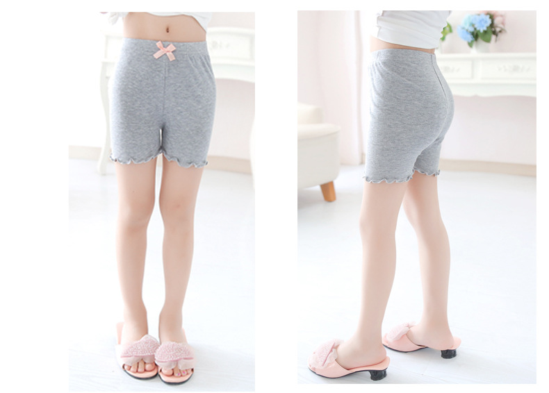Pantalons courts pour enfants | Nouveaux vêtements pour filles, pantalons de sécurité légers, doux, Modal
