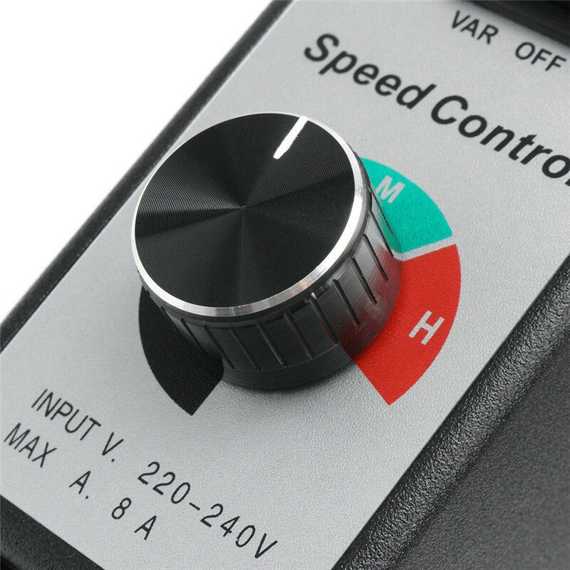 8A Variable Speed Controller Control Motor Rheostat For Router Fan 220V-240V