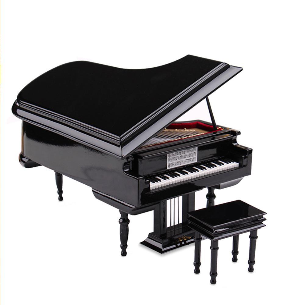 Miniatur Klavier Modell Mini Klavier Musical Instrument Ornamente Display