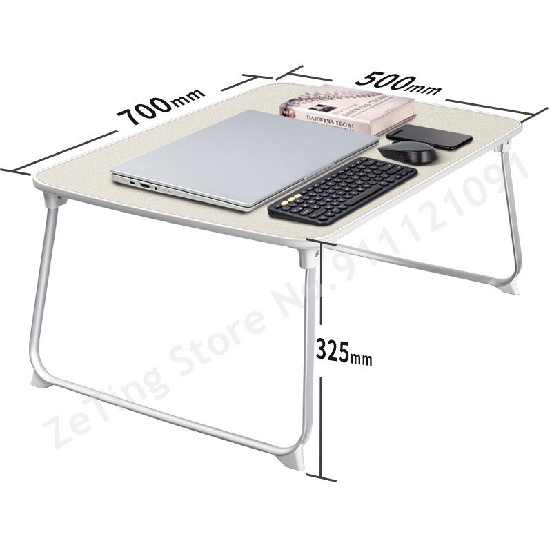 Foldable laptop desk for bed & Sofa writing desk small table household dining table children's bay window foldable bracket Cool