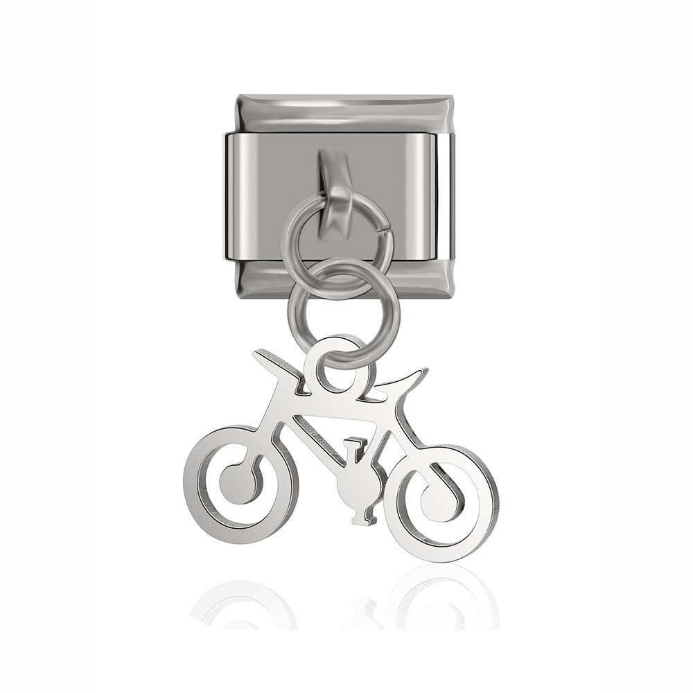 Fyour Originele Fiets Taart Cloud Paraplu Italiaanse Charme Links Fit 9Mm Armband Rvs Sieraden Maken DJTop63