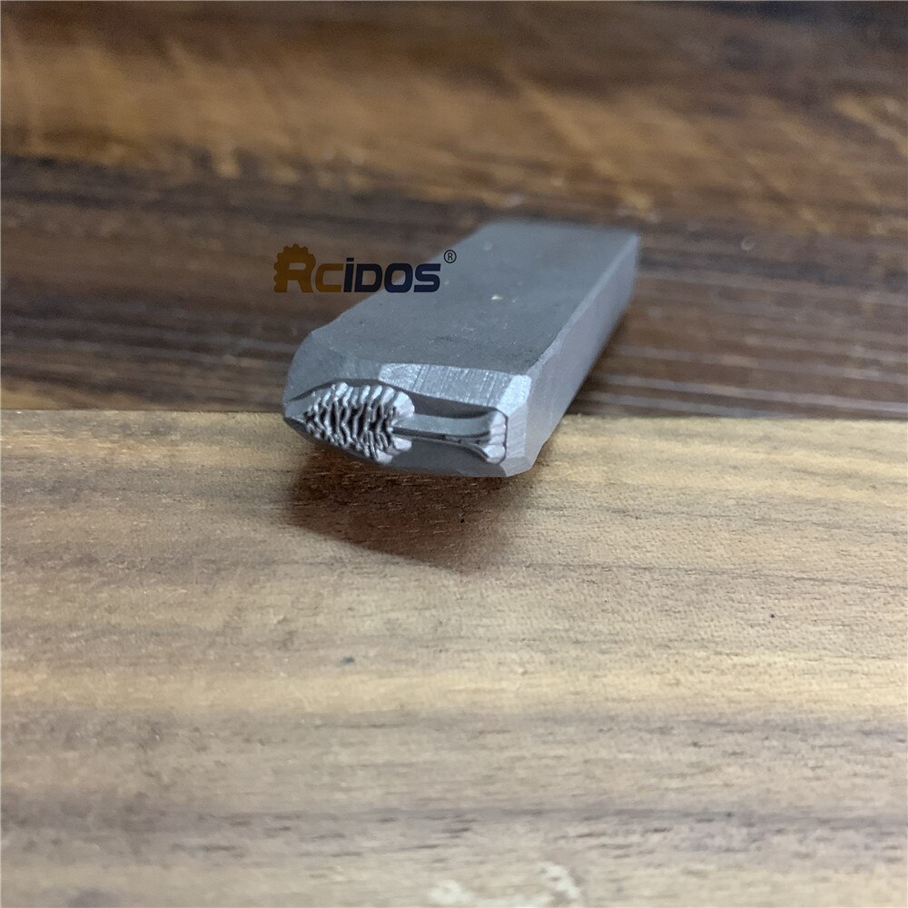 Cedar Tree stamp 5x16.5mm,RCIDOS DIY Bracelet/jewelry symbols steel stamp