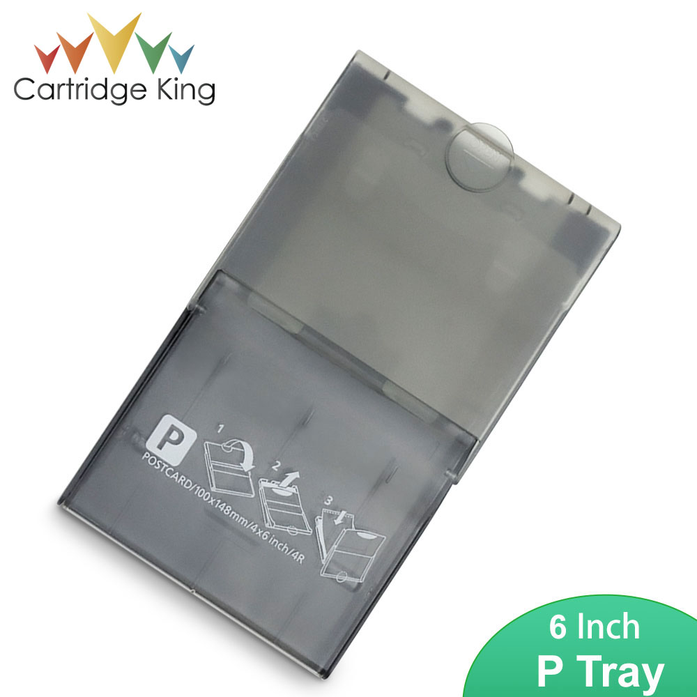 Bandeja de entrada de papel para impresora Canon Selphy CP1300, CP1200, CP910, CP900, CP810, 5 pulgadas, 6 pulgadas, tamaño de la tarjeta de impresora fotográfica: 6 Inch P Tray