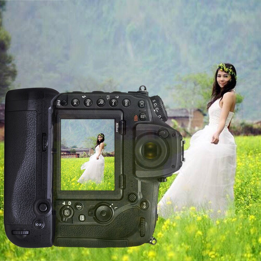 Powertrust-empuñadura Vertical para batería de MB-D18, accesorio compatible con cámaras DSLR Nikon D850, MB-D18, funciona con batería AA de EN-EL15a o 8X, EN-EL15